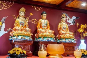 Cách thỉnh & bố trí tượng Tây Phương Tam Thánh tại gia