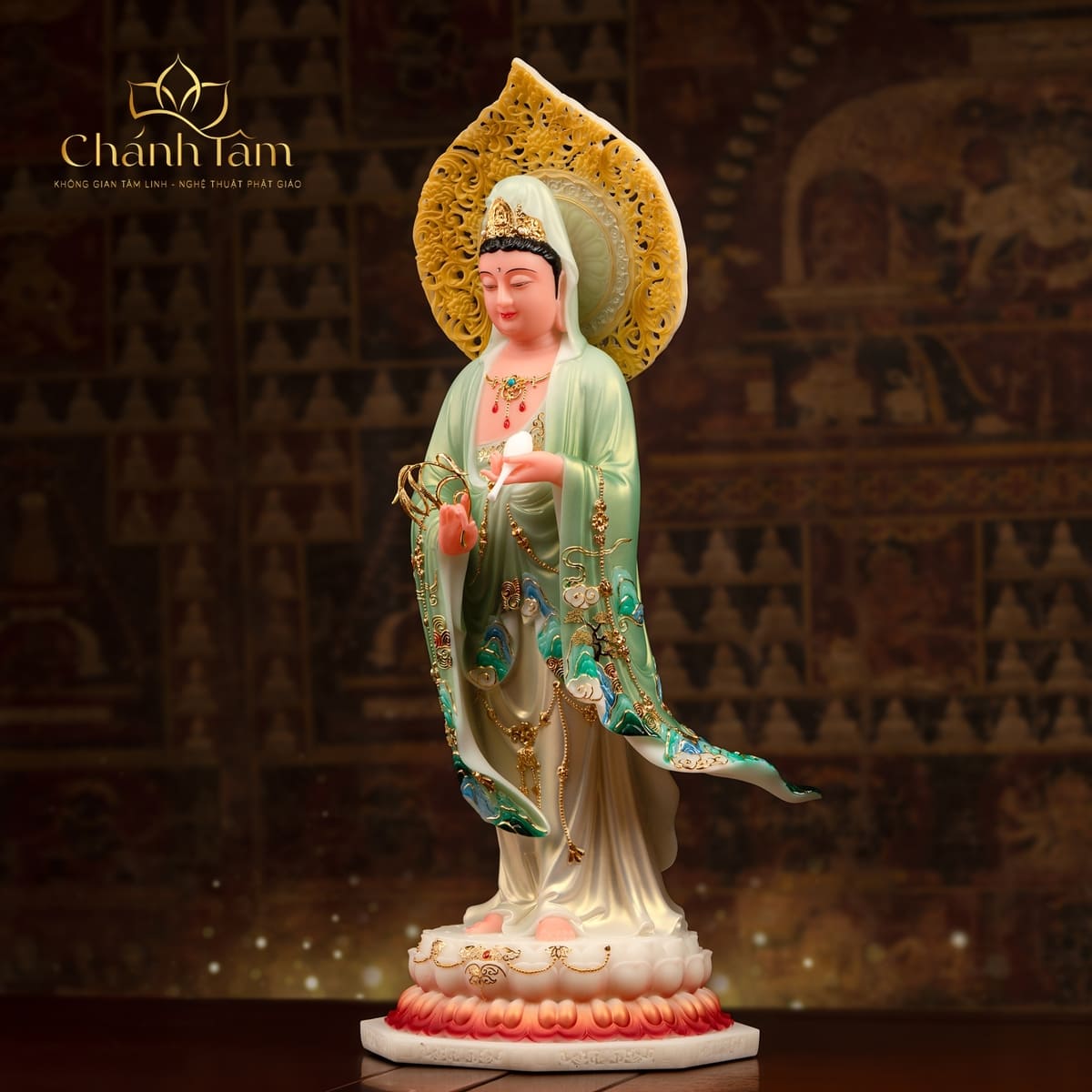 Quy trình làm sạch tượng trước khi an vị và khai quang điểm nhãn tượng tại nhà