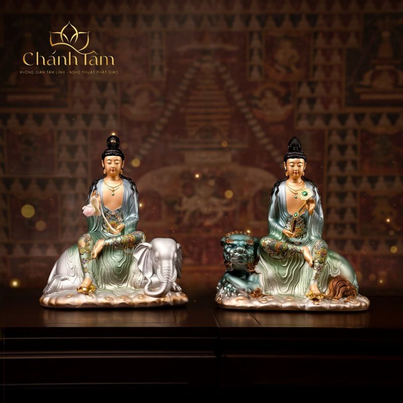 Cách thỉnh bộ tượng Hoa Nghiêm Tam Thánh