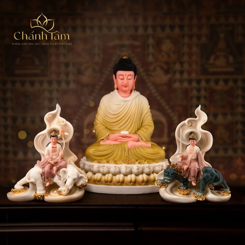 Bộ Tượng Hoa Nghiêm Tam Thánh gồm những gì?