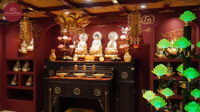 Mua bàn thờ nhập khẩu cao cấp - Đồ thờ Chánh Tâm