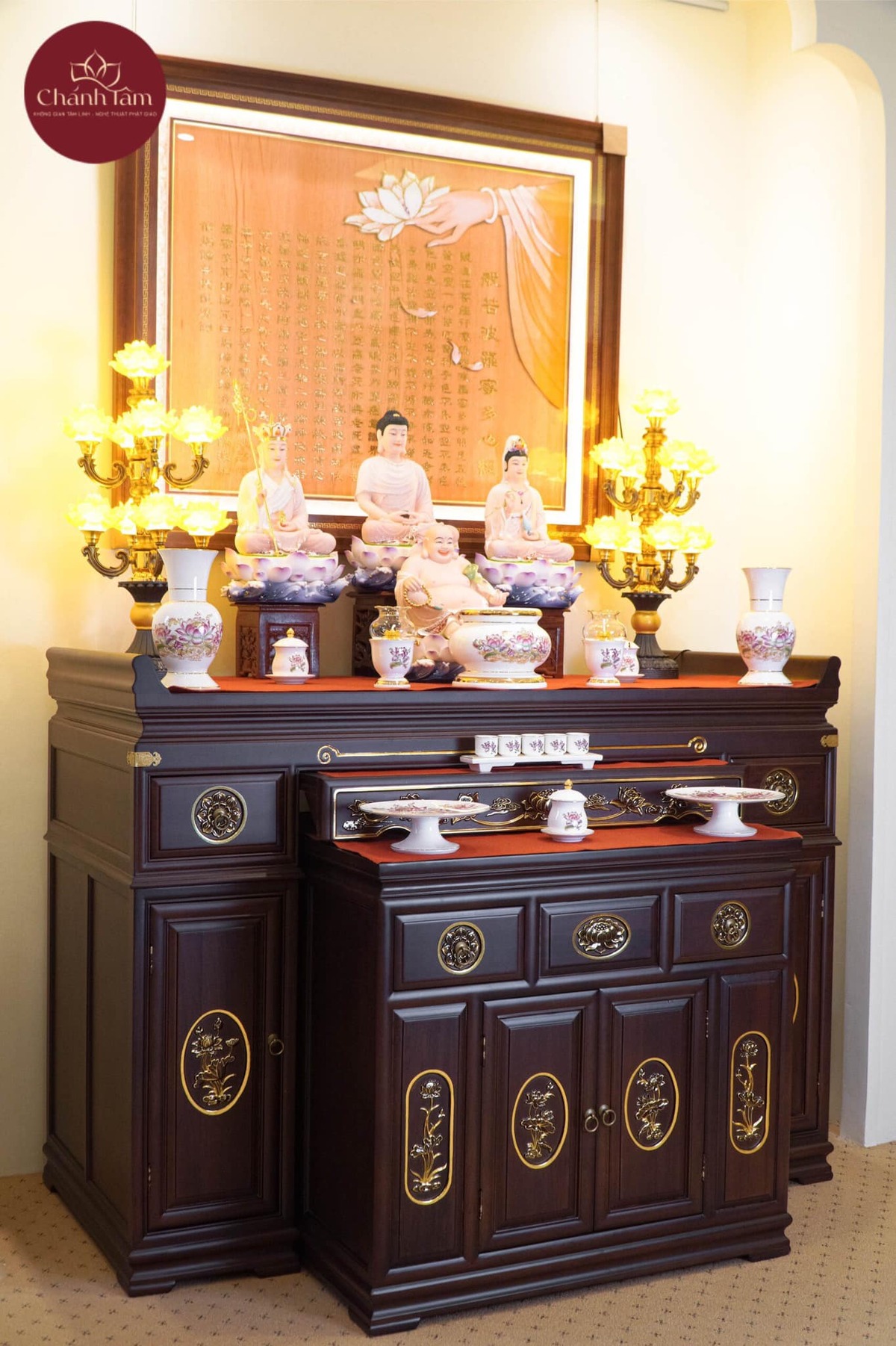 Những điều cấm kỵ cần tránh khi setup không gian thờ